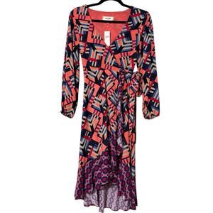 Porridge Clothing By Anthropologie Women's Amity Wrap Dress size x-small petite